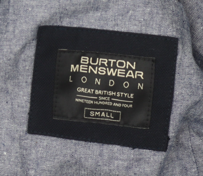 Burton Men's Blue Blazer Jacket, Small, Autumn/Spring