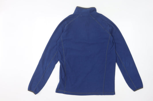 Blue Mountain Men's Blue Pullover Sweatshirt S
