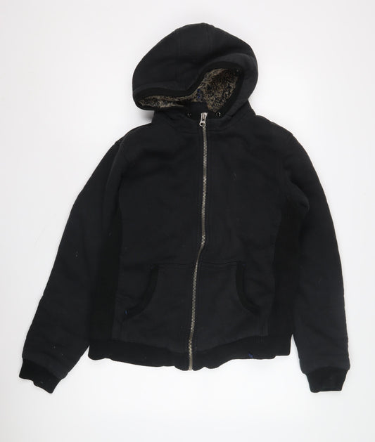 Dickies Men's Black S Full Zip Fleece Hoodie