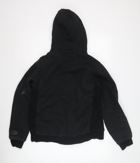 Dickies Men's Black S Full Zip Fleece Hoodie