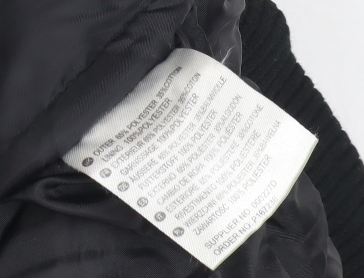 Dickies Men's Black S Full Zip Fleece Hoodie