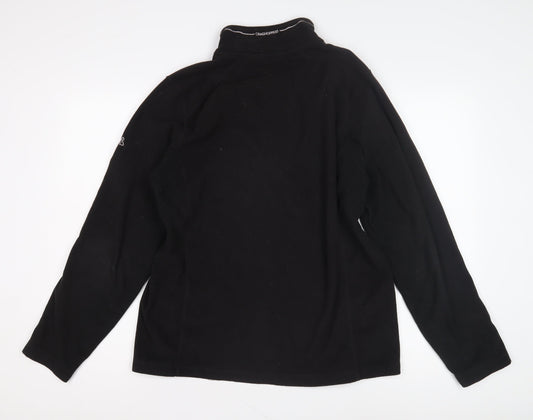 Craghoppers Men's Black 1/2 Zip Fleece Sweatshirt Medium