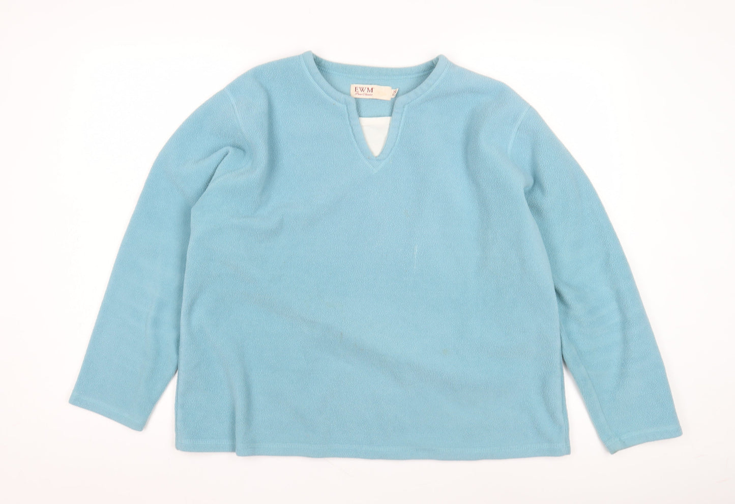 EWM Women's Blue XL Pullover Fleece Sweatshirt