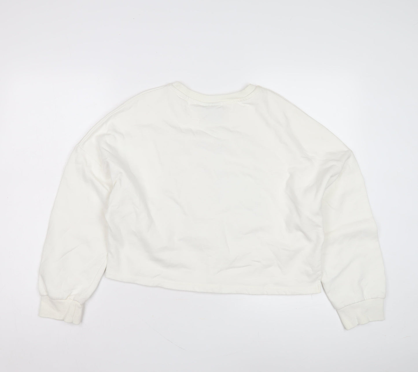 Disney Women’s White Pullover Sweatshirt Size 10