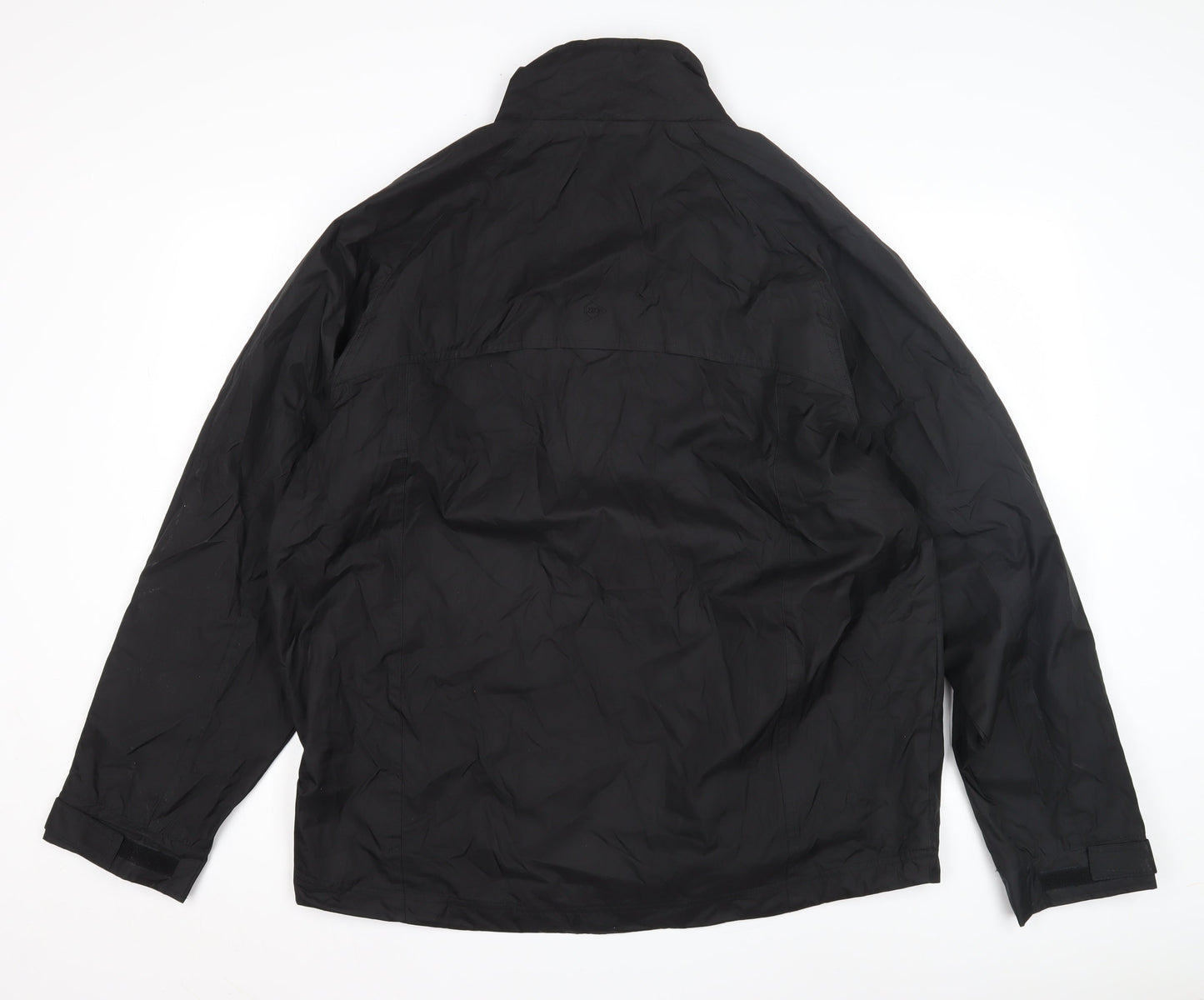 Dunlop Men's Black L Rain Jacket, Windproof, Golf