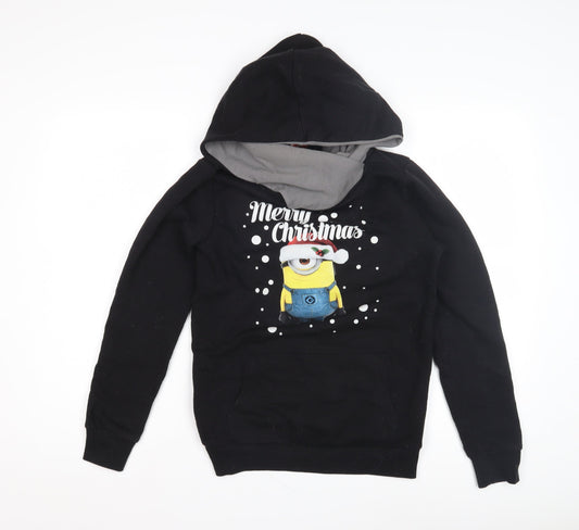 Nastrovje Potsdam Unisex Black Christmas Hoodie S