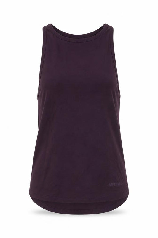 Superdry Women's Purple Tank Top UK10 Activewear