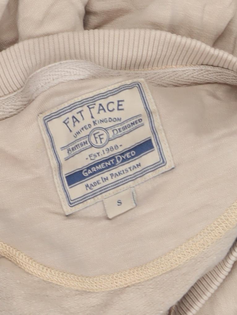 FatFace Women's Beige Pullover Sweatshirt, Size S