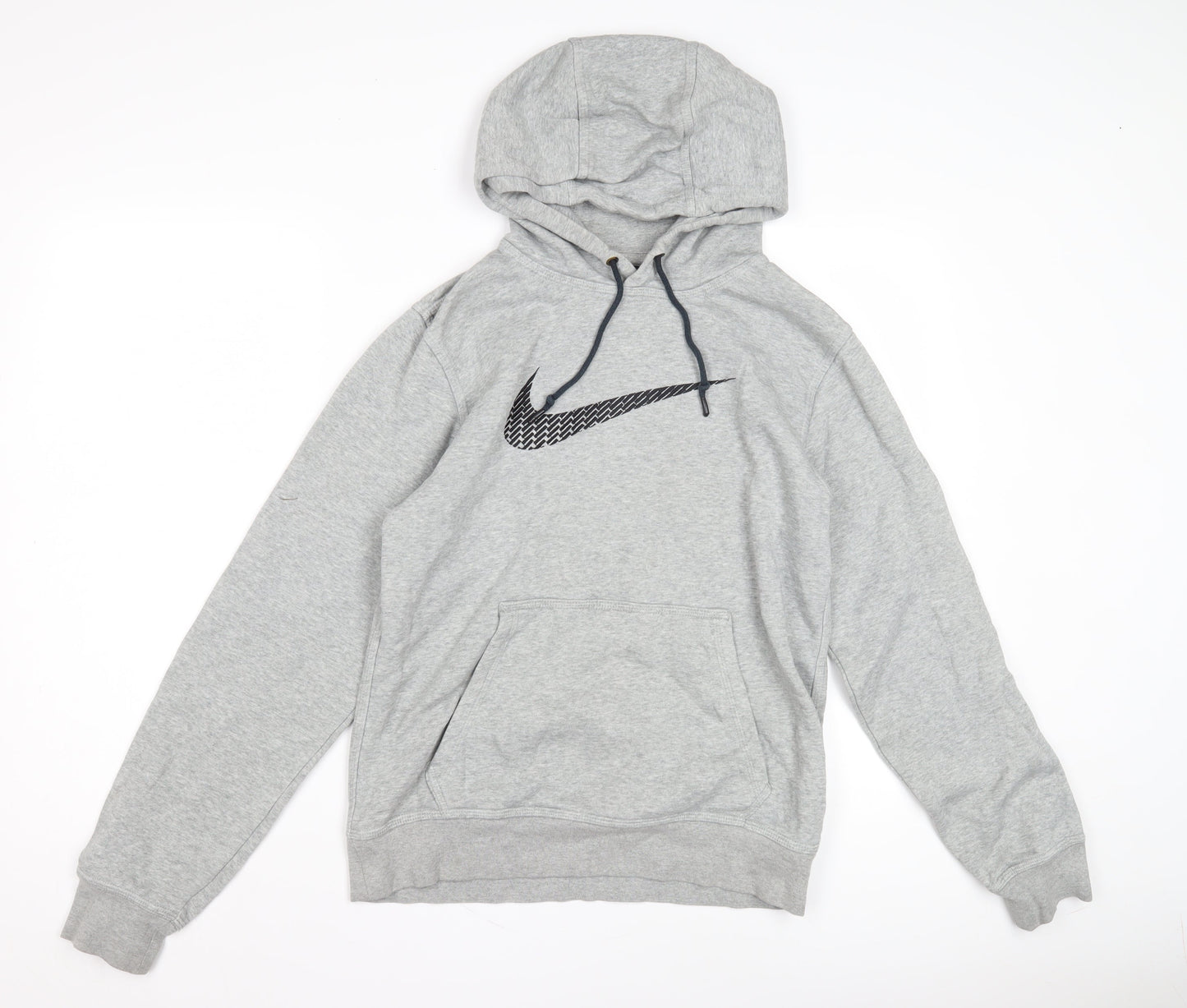 Nike Men's Grey Pullover Hoodie S