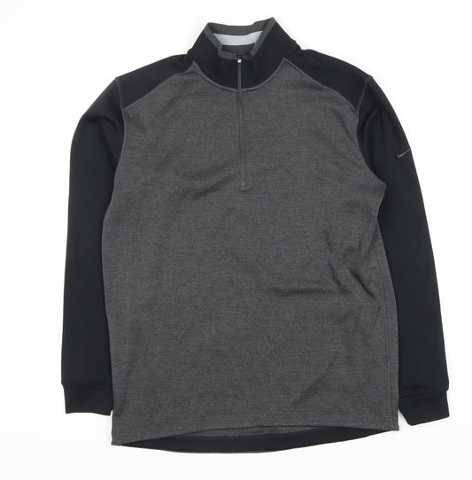 Nike Men's Black Pullover Fleece Sweatshirt M