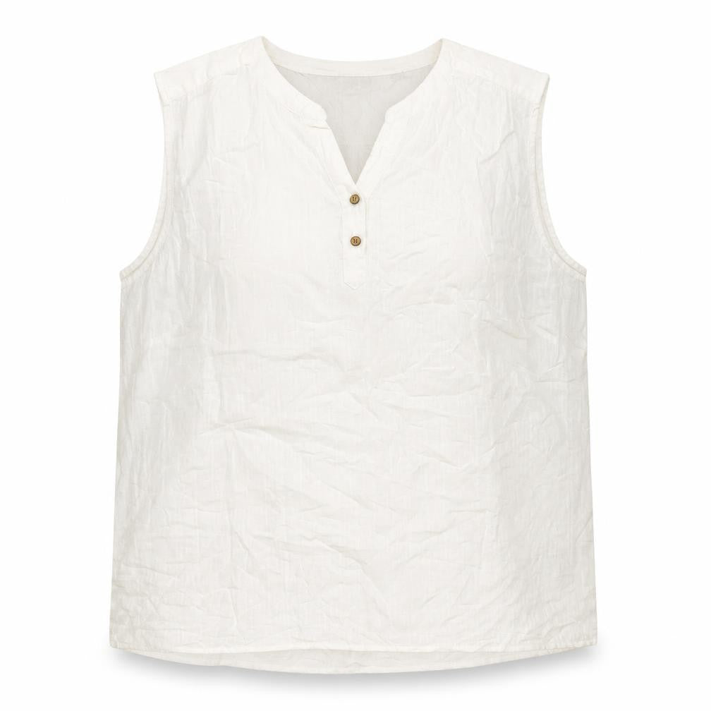 Front view of Mountain Warehouse Women's White Sleeveless Top, size 20