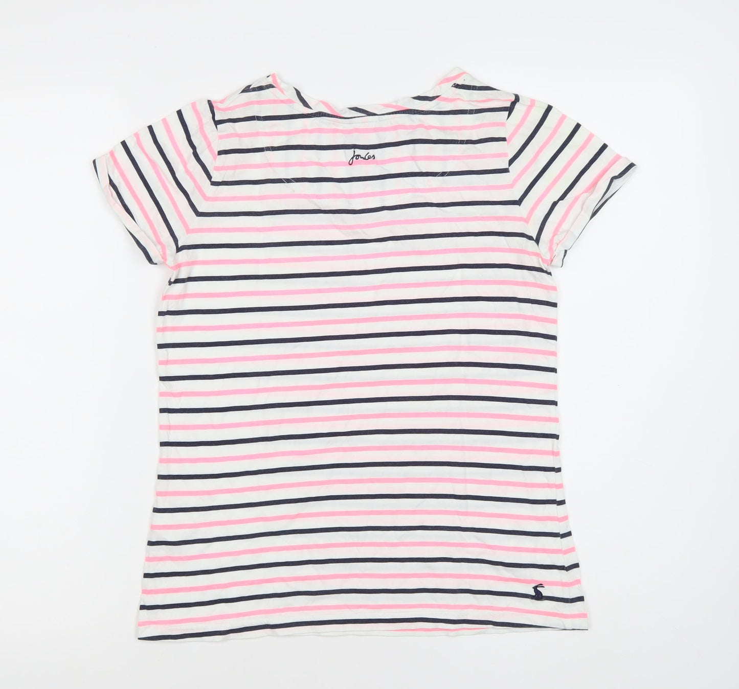 Joules Women's Multicoloured Striped T-Shirt 2XS