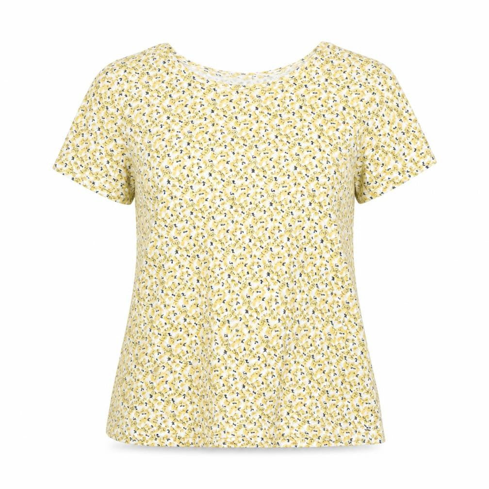 Womens UK Size 8 FatFace Multicoloured Cotton T-Shirt