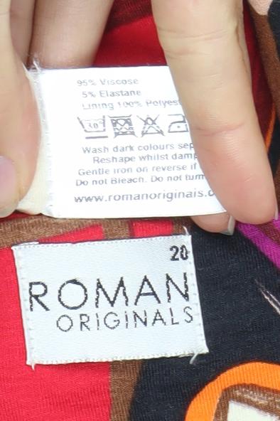 Roman Originals Women's Multicoloured Geometric Dress
