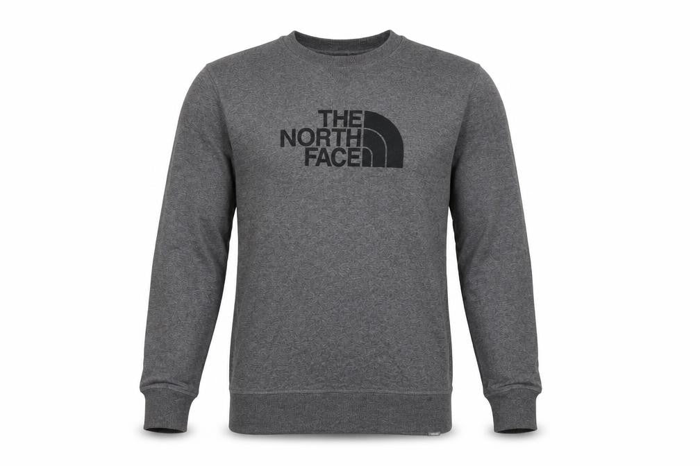Mens UK S Regular The North Face Grey Pullover Sweatshirt