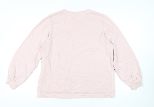 Per Una Women's Pink Pullover Sweatshirt Size 14