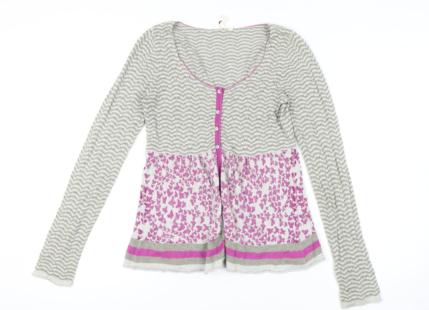 White Stuff Women’s Multicoloured Cardigan Size 12