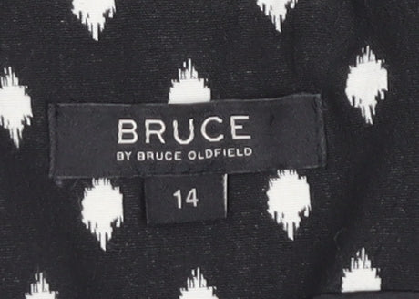 BRUCE by Bruce Oldfield Women's Black Pencil Skirt Size 14