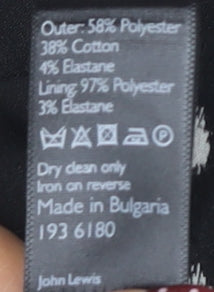 BRUCE by Bruce Oldfield Women's Black Pencil Skirt Size 14