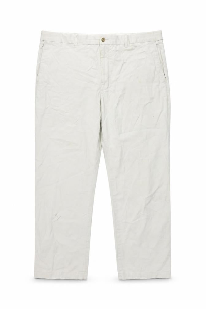 Marks and Spencer Men's Beige Cotton Trousers 42W 31L