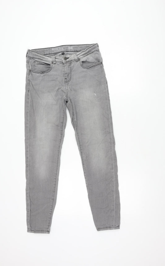 Noisy May Men's Grey Slim Straight Jeans Size 32