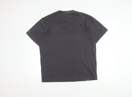 Dare 2b Men's Grey Graphic Sports T-Shirt Size L