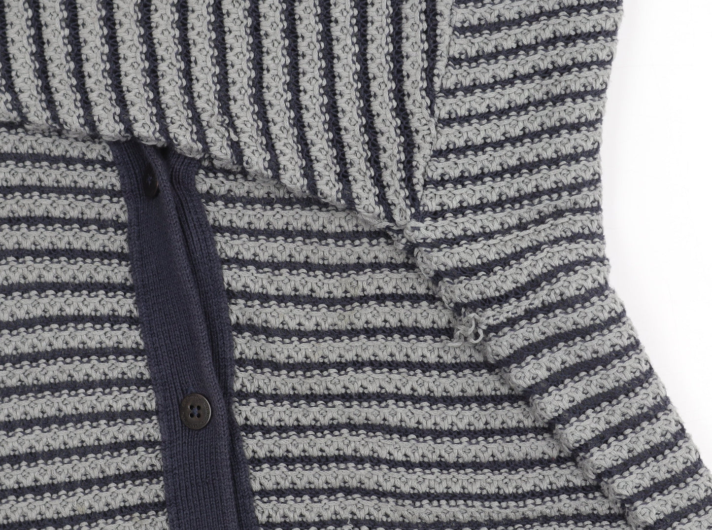 Sandwich Women's Blue Striped Cardigan XL
