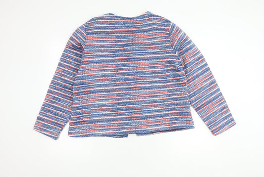Anne De Lanҫay Women's Multicoloured Striped Jacket L