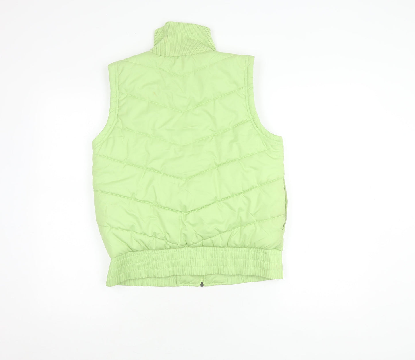 Puma Women's Green Polyester Waistcoat, Size 12
