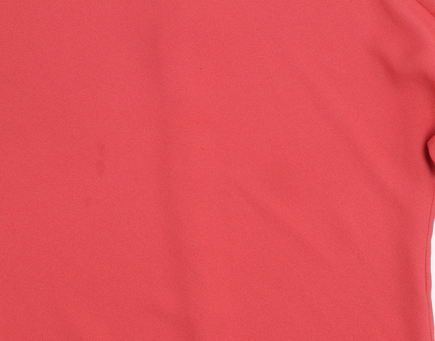 Reiss Women's Red 3/4 Sleeve Button Top Size 6