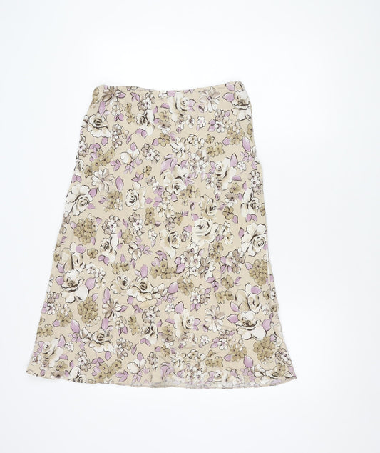 Berketex Women's Multicoloured Floral Skirt Size 12