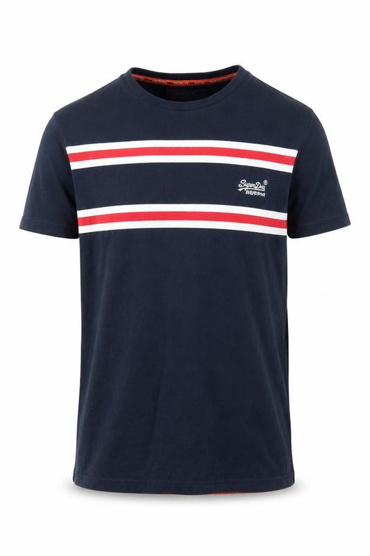 Mens UK Size S Superdry Blue  Cotton T-Shirt