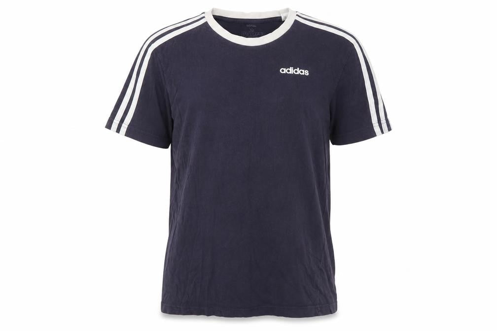 Mens UK Size XS adidas Blue  Cotton T-Shirt