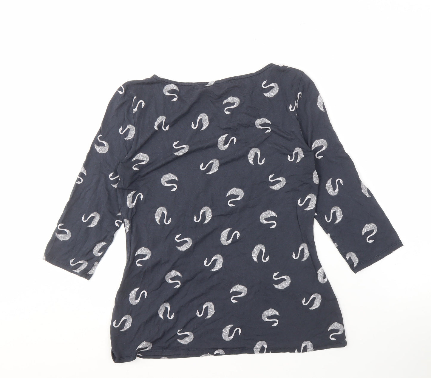 Phase Eight Women's Blue Wrap Top Size 14