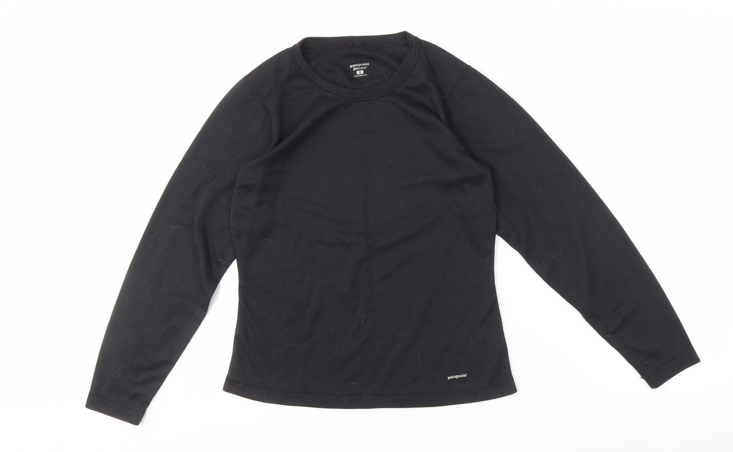 Patagonia Women's Black Long Sleeve Jersey Top - M