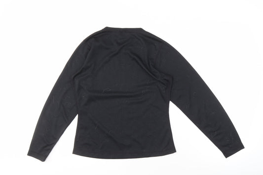 Patagonia Women's Black Long Sleeve Jersey Top - M