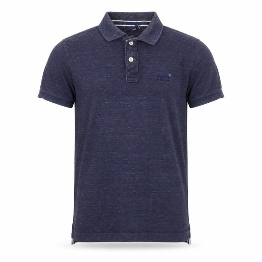 Superdry Men's Blue Polo Shirt - Small
