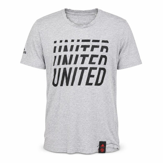 Mens UK Size S adidas Grey  Cotton T-Shirt