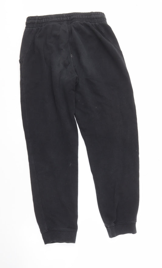 Nike Boys Black XL Jogger Trousers, Cotton Blend Comfort