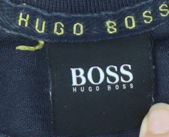 Hugo Boss Men's Black Pullover Sweatshirt M