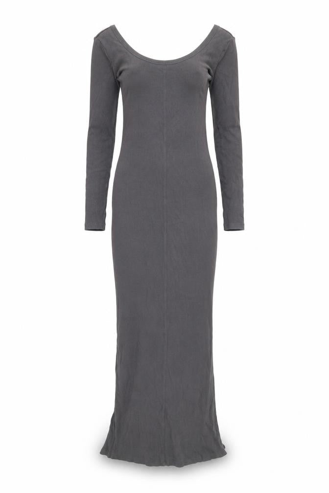 Brave Soul Women's Grey Long Dress, Size S