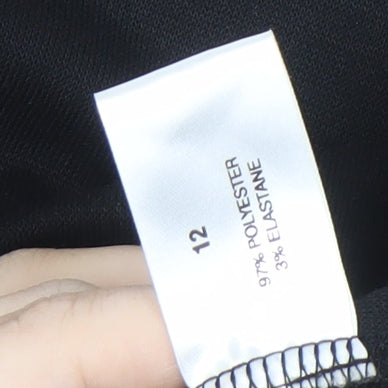 Therapy Women's Colourblock Sheath Dress, Size 12, Elegant