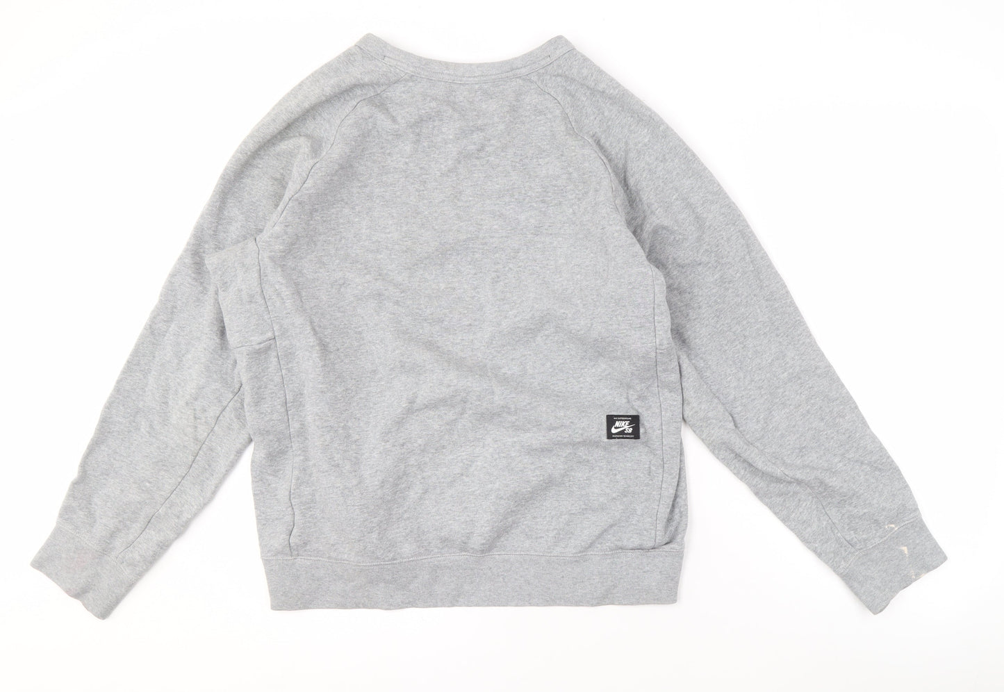 Nike SB Men's Grey Pullover Sweatshirt M Logo