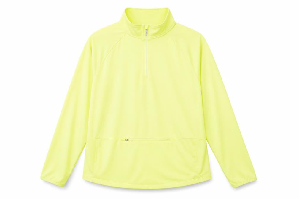 Front view of Marks & Spencer Women's Yellow Windbreaker, size 42