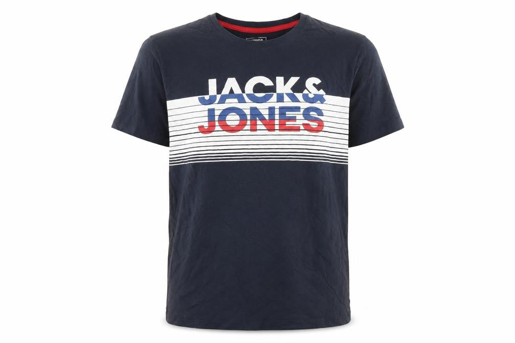 Mens UK Size XL JACK & JONES Blue  Cotton T-Shirt