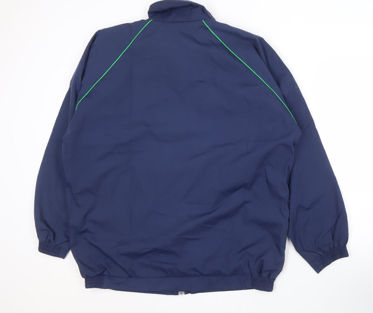 Mileta Men's Blue Jacket, XL, Breathable, Zip Closure