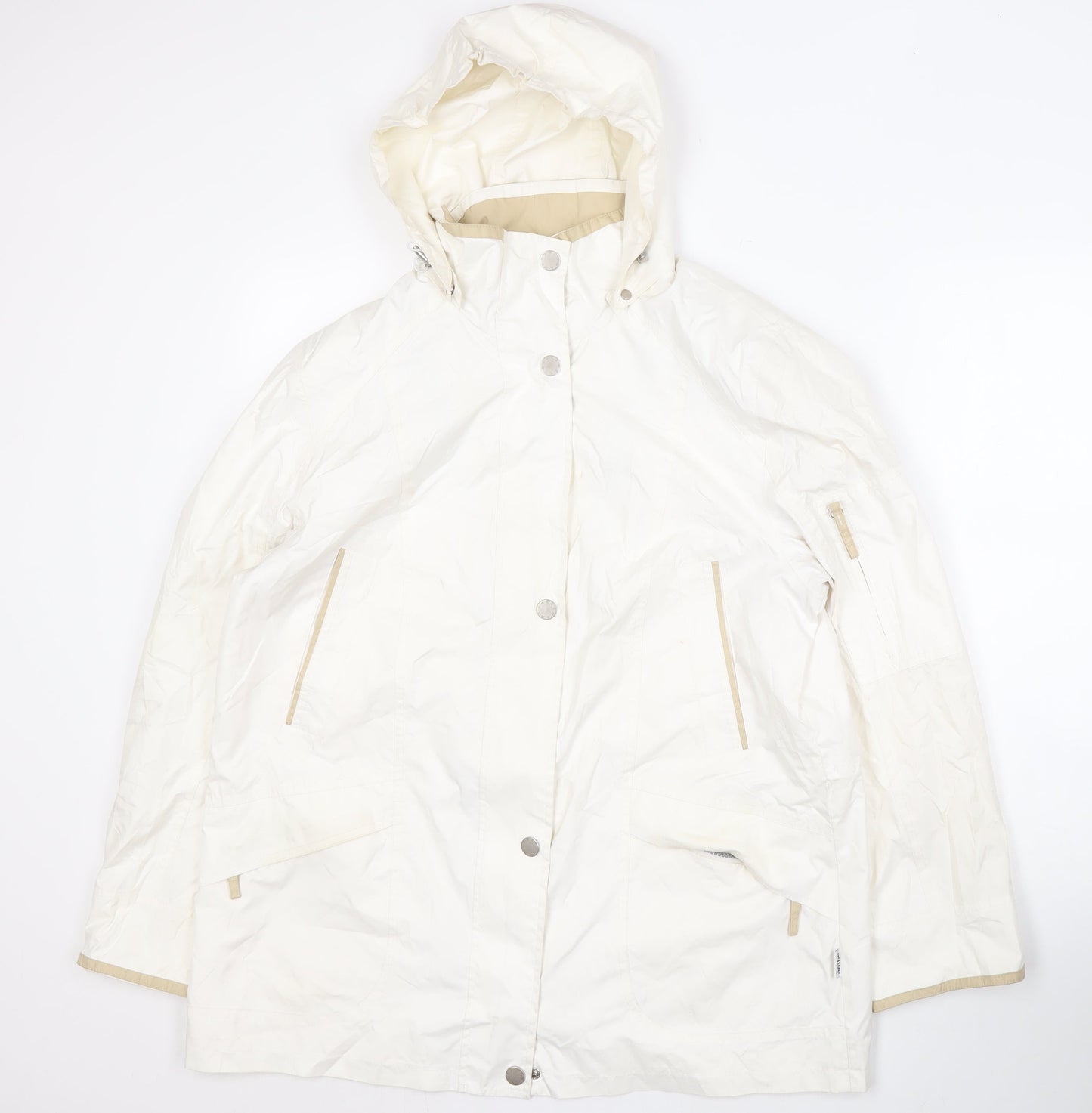 Aquatex by Rowlands White Women's Parka Coat Size 16