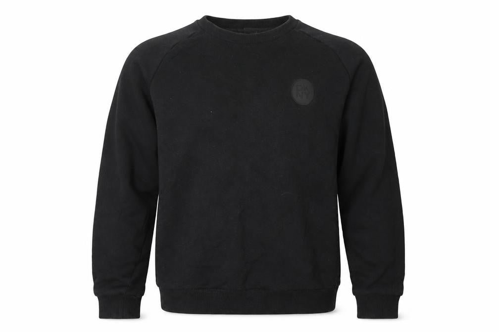 Mens UK S Regular DKNY Black Pullover Sweatshirt