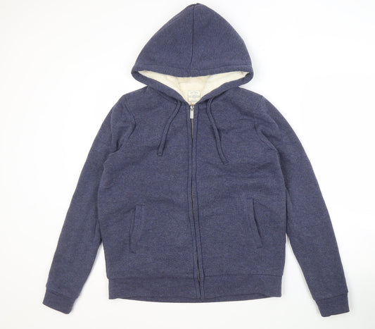 Fat Face Men's Blue S Full Zip Hoodie