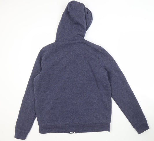 Fat Face Men's Blue S Full Zip Hoodie